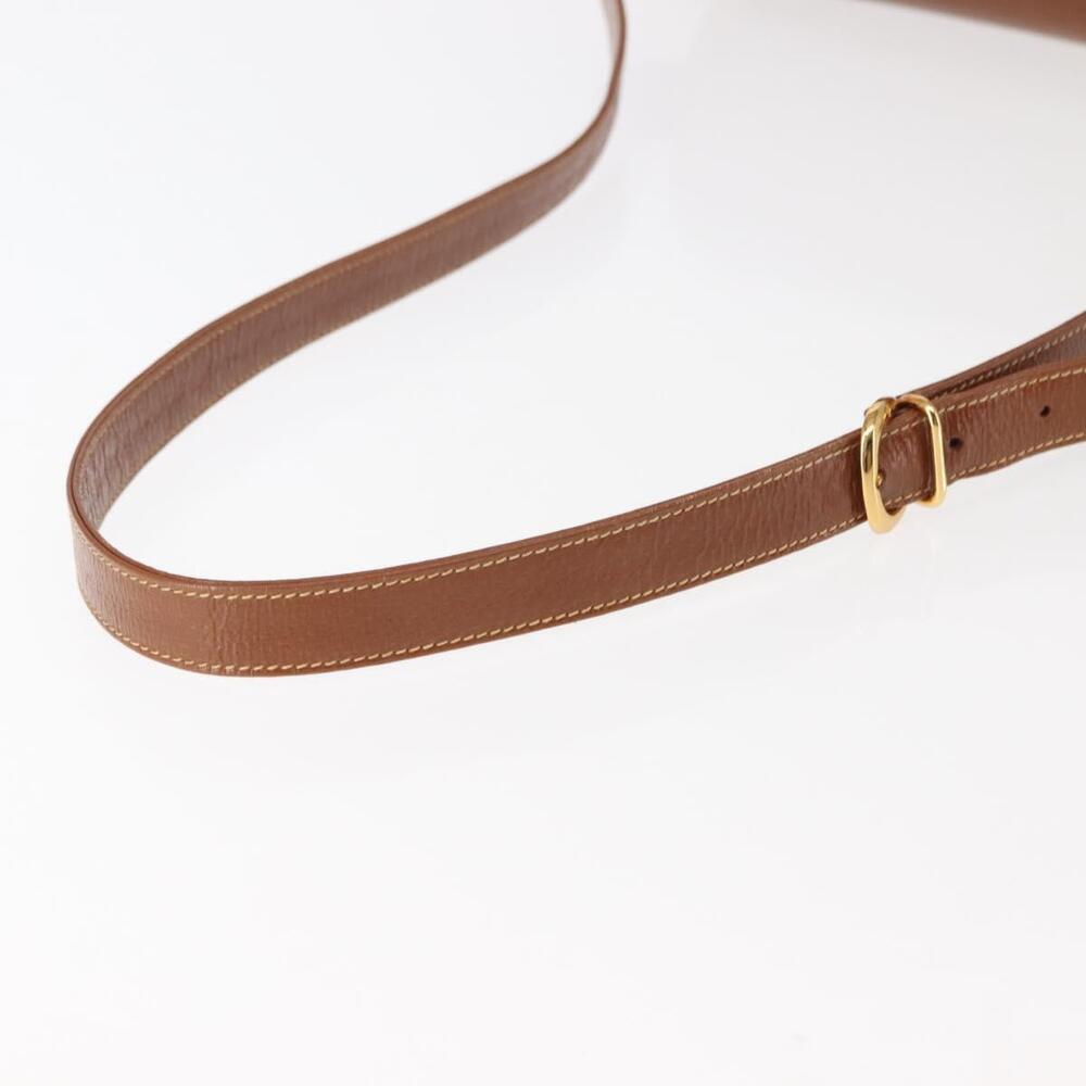 GUCCI Shoulder Bag Leather Brown Auth ep10968 - Picture 8 of 16